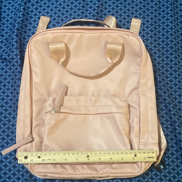 Pink Nylon Backpack - Picture 2 of 3